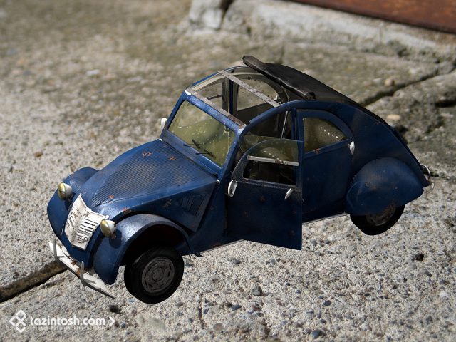 Compositing Arri&egrave;re-plan/Voiture