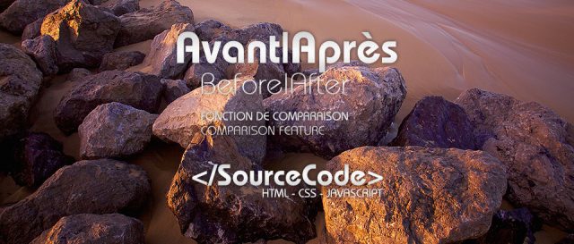 Comparaison Avant|Apr&egrave;s &bull; Code source