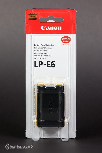 Packaging de la batterie officielle vendue par Amazon.fr