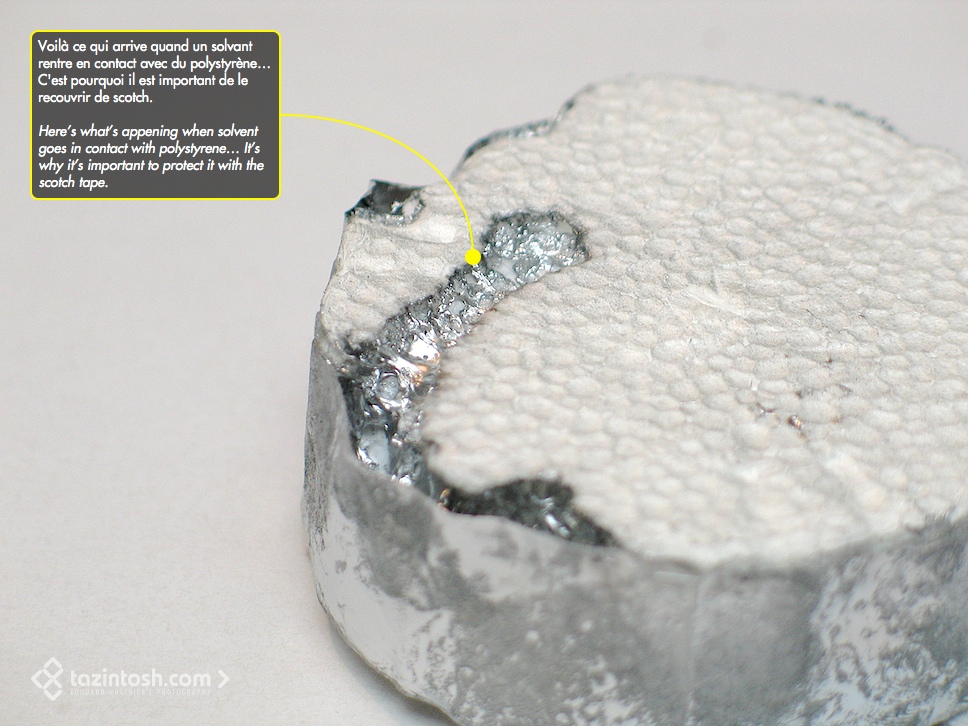 Attention avec la peinture !