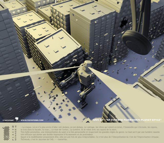 SMC 67 - SF Vintage forbidden planet style