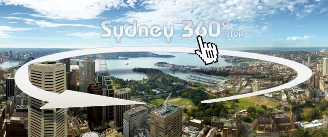 Sydney - Panorama virtuel &agrave; 360&deg; depuis la tour AMP