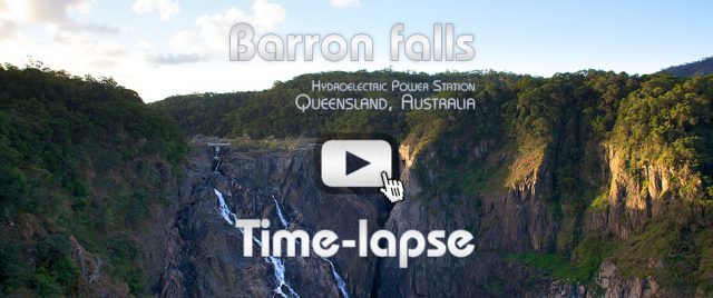 Barron falls, The Old Power Station &mdash; Time-lapse