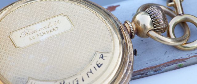 Remontoir au pendant