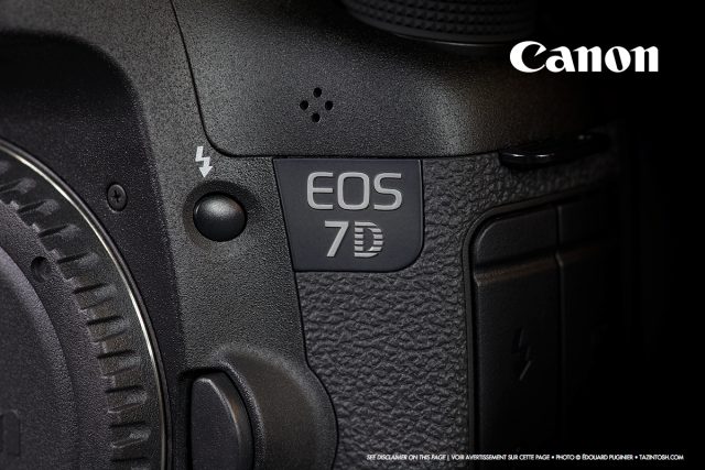 Canon EOS 7D &bull; Mod&egrave;le 
