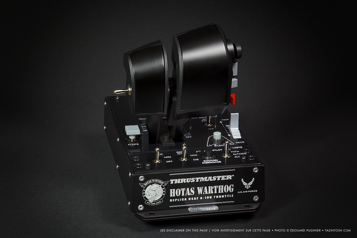 Thrustmaster HOTAS Warthog &bull; Throttles