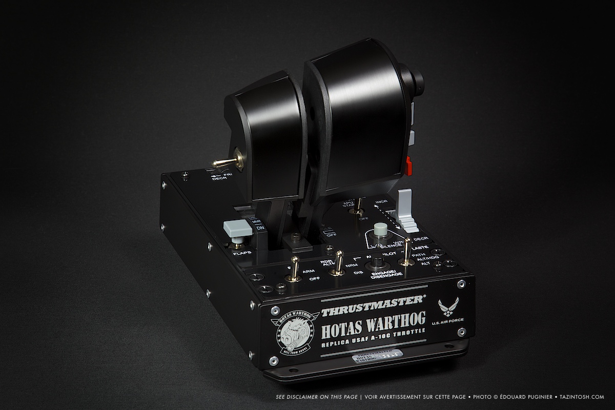 Thrustmaster HOTAS Warthog &bull; Throttles