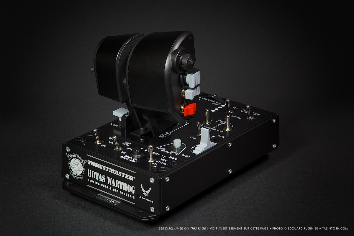 Thrustmaster HOTAS Warthog &bull; Throttles