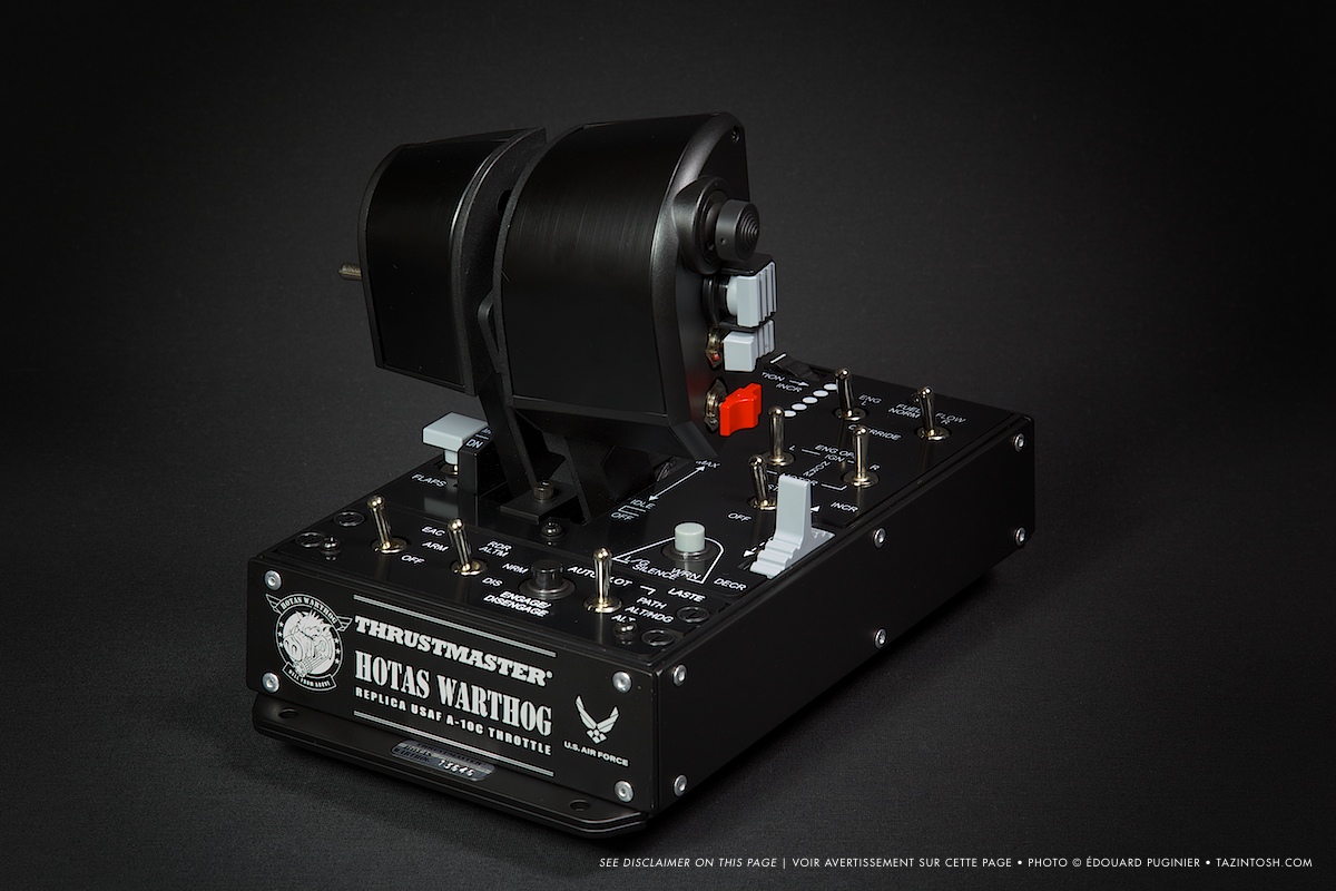 Thrustmaster HOTAS Warthog &bull; Throttles