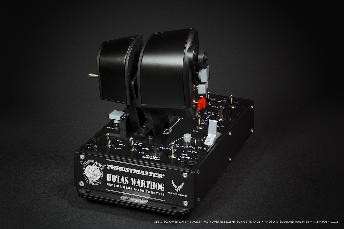 Thrustmaster HOTAS Warthog &bull; Throttles