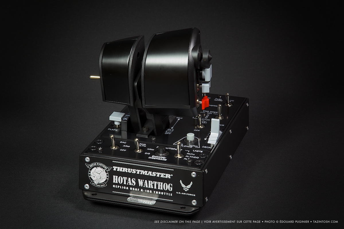 Thrustmaster HOTAS Warthog &bull; Throttles