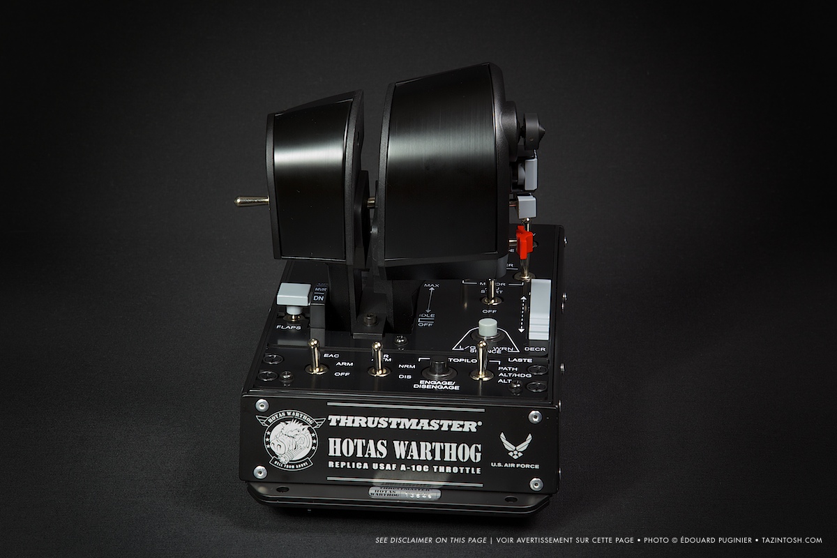 Thrustmaster HOTAS Warthog &bull; Throttles