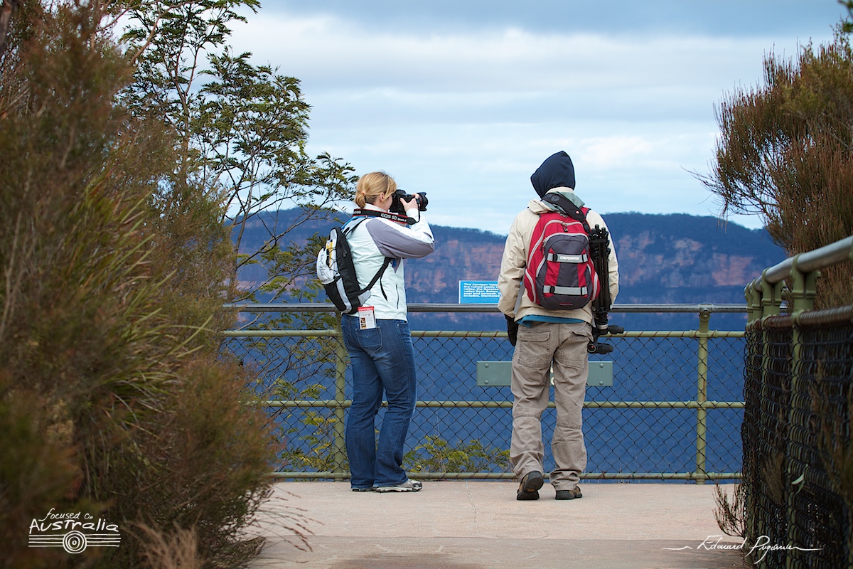 Marion et Lionel aux Blue Mountains