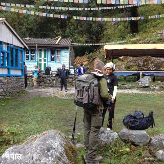 Samser Rai & moi (Ira en arri&egrave;re-plan) 